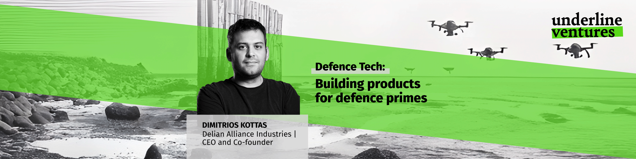 Visual illustrating Dimitrios Kottas from Delian Alliance Industries