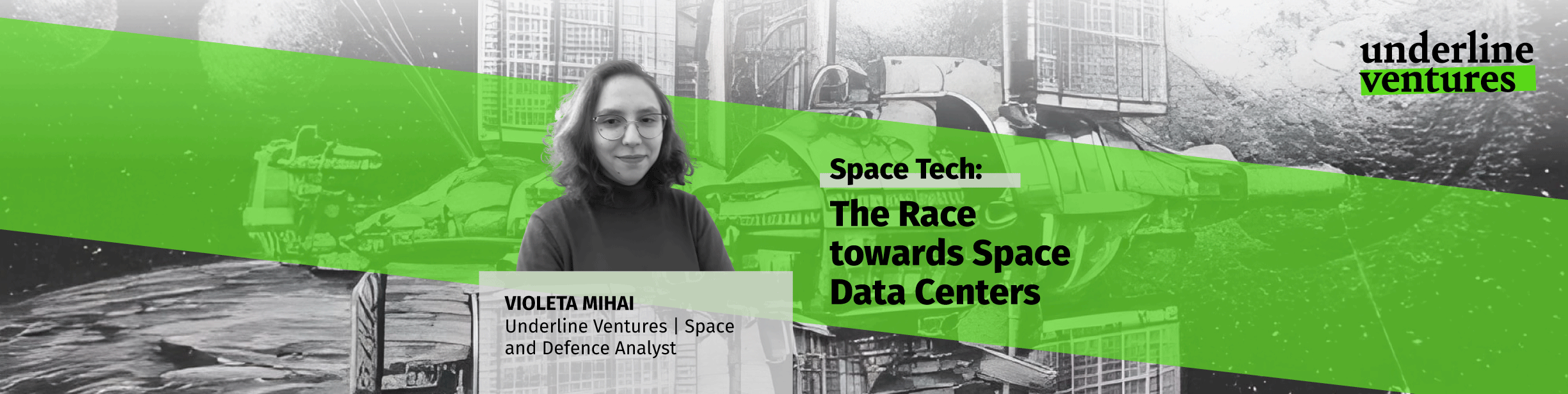 Visual illustrating Violeta Mihai from Underline Ventures